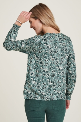 EcoVero Bluse - paisley flower